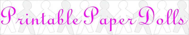 Printable Paper Dolls